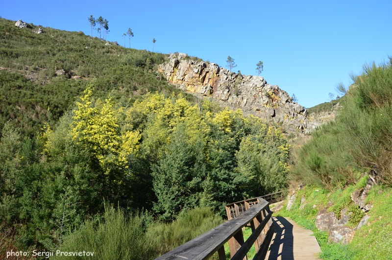 Купание на Praia Fluvial do Penedo Furado