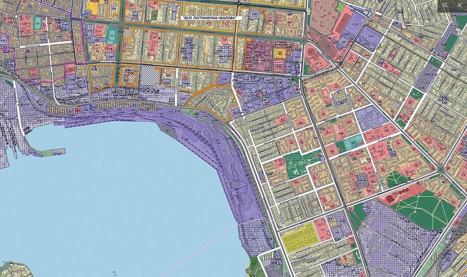 Район морского порта города Николаева на генплане до 2031 года